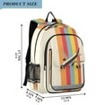thumbnail image 2 of FORMRS Unisex School Backpack 17" Student Travel Bag with Laptop Compartment, Colorful Plane, 2 of 7