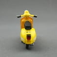 thumbnail image 5 of 1:18 simulation alloy car model Vespa Vespa battery car pedal motorcycle children's toy 67109, 5 of 6