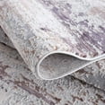thumbnail image 6 of 8â€™ x 11â€™ Violet Abstract Striations Area Rug, 6 of 9