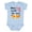 AE-Light Blue, variant on Inktastic When God Made Me He Said Ta-da Boys or Girls Baby Bodysuit