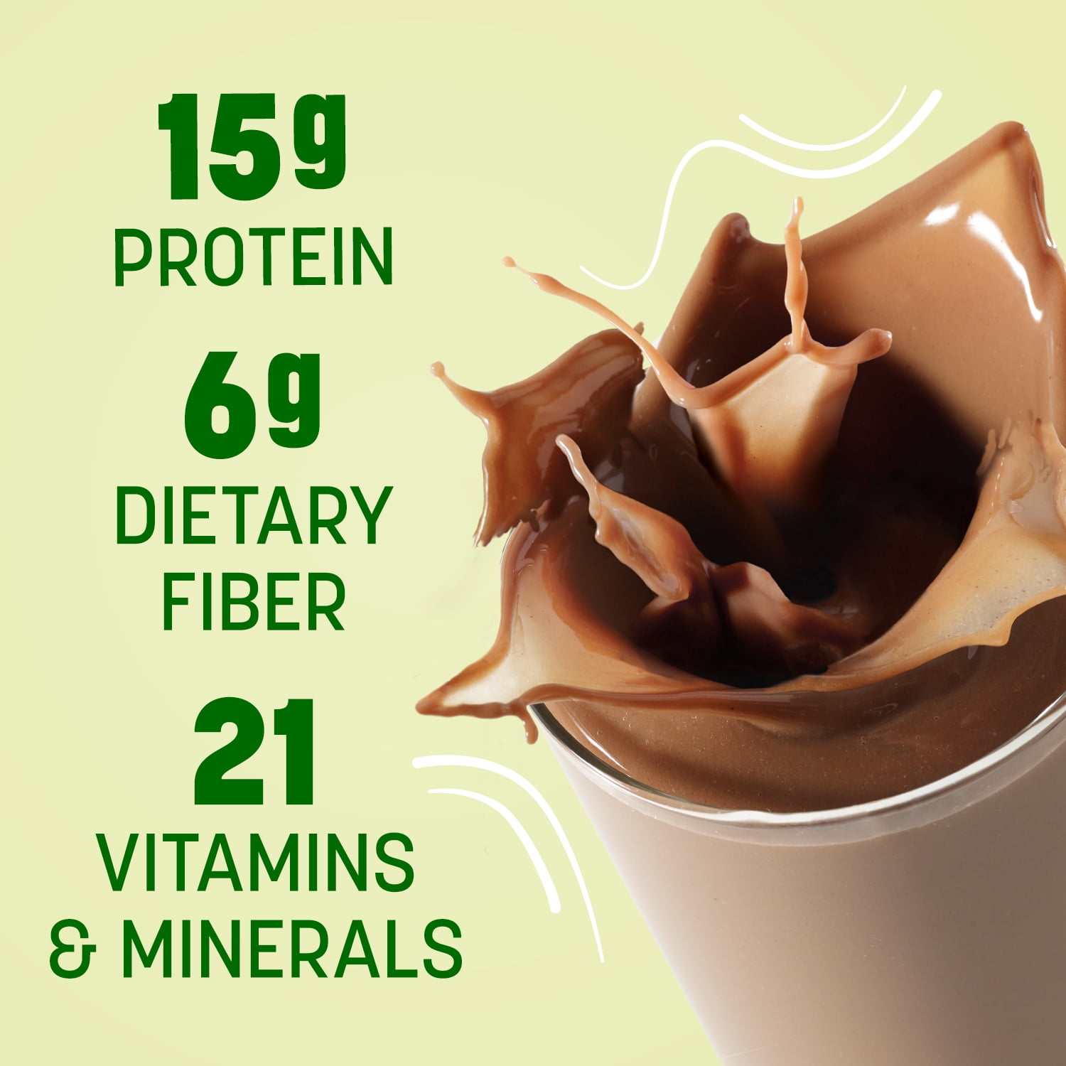 Nutrisystem Sweet Vanilla & Chocolate Fudge Protein and Probiotic Shake Mix  20ct