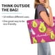 thumbnail image 2 of Disketp Pink Green Avocado Bolsa Tote Estampada para Mujer, Bolso de Hombro y de Mano para Compras y Viajes, 2 of 8