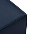 thumbnail image 4 of Modway Saybrook Fabric Upholstered Outdoor Patio Sofa Ottoman in Navy, 4 of 5