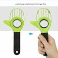 thumbnail image 4 of 3 in 1 Avocado Slicer Tool,Avocado Pit Remover and Cutter as knife peeler scoop with Comfort-Grip Handle (Green-(Slicer+Saver)), 4 of 6
