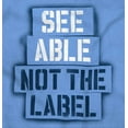 thumbnail image 2 of See Able Not Label Autism Awareness Hoodie Sweatshirt Women Men Brisco Brands X, 2 of 6