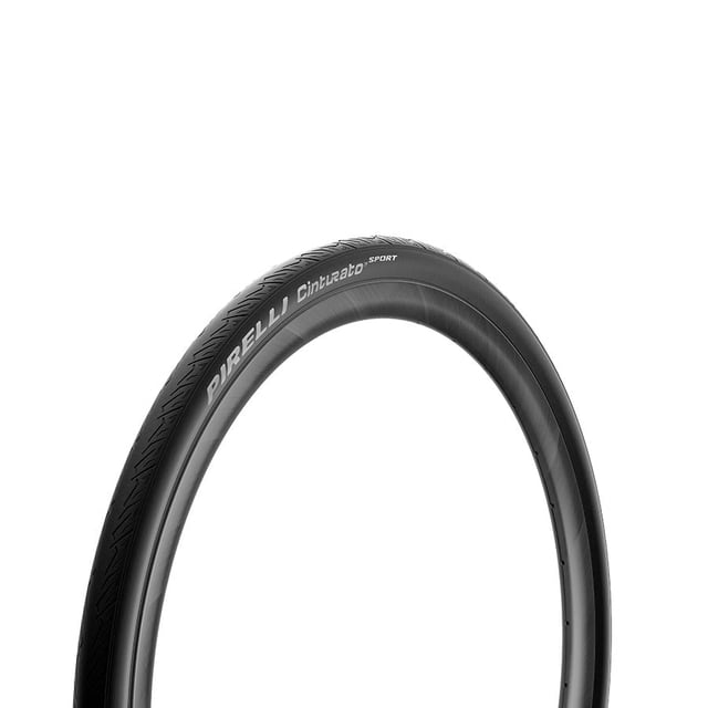 Pirelli,Cinturato Sport , Pneu de Route, 700x28C, Pliant, Pneu Court, PRO, TechWALL+, 60, Noir