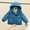 Blue, variant on Herrnalise Baby Girls Boys' Winter Fleece Jackets With Hooded Toddler Cotton Dress Warm Lined Coat Outer Clothing(18Months-6Years)