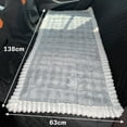 thumbnail image 2 of CJC Dog Car Seat Cover for Back Seat, Soft Backseat Pet Bed Mat for Car, Car Seat Protector, Nonslip Soft Durable for Cars Trucks and SUVs (Gray, 63x138cm), 2 of 10