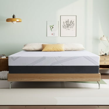 Full Size Mattress, FCCTO 10" Medium Gel Memory Foam Mattress in a Box for Adult