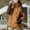 157#Brown, variant on Ftwytp Womens Detachable Cap Windproof Thick Three-In-One Jacket Outdoor Sports Waterproof Coat Lightweight Windbreaker Zipper Warm Outerwear