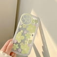 thumbnail image 5 of Oil Painting Flower Rounded Edge and Camera Lens Protector Clear Soft Case  for iPhone (Clear,iPhone 11 Pro Max), 5 of 6