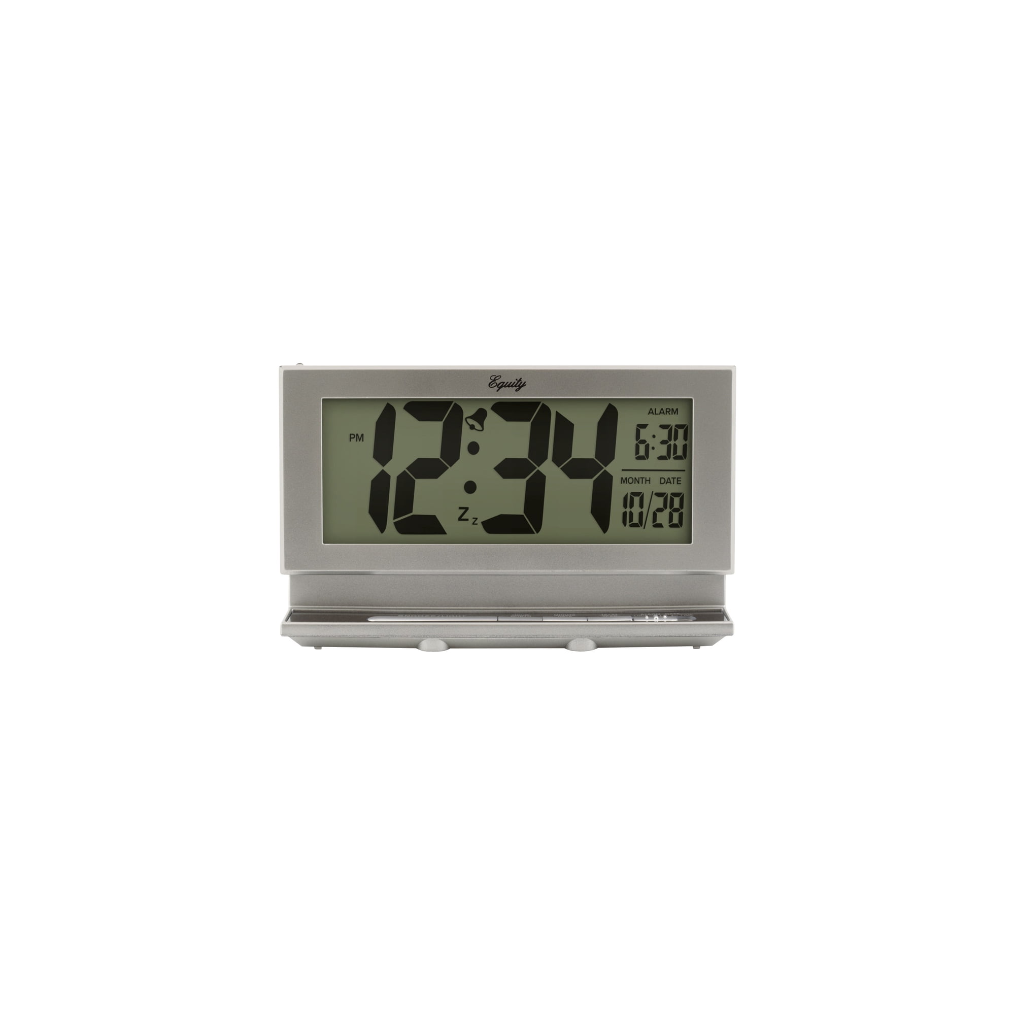 La Crosse Technology La Crosse Equity LCD Battery Operated Alarm Clock