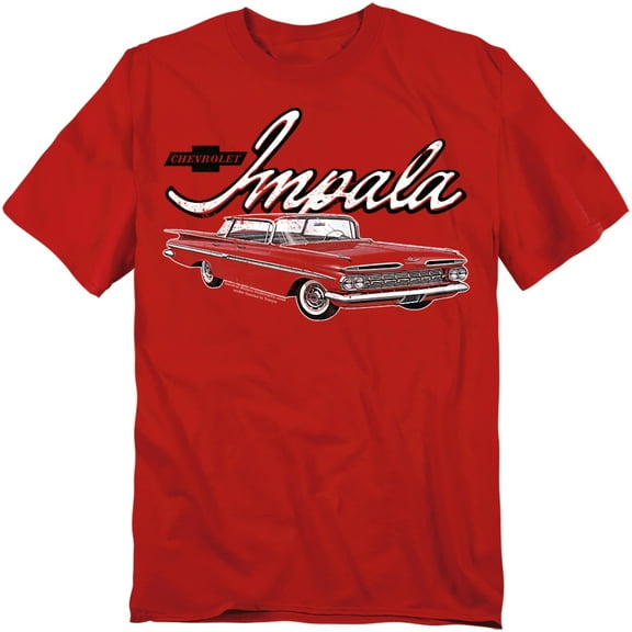 Chevrolet T-Shirt Classic Impala Unisex Graphic Tee For Men & Women