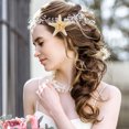 thumbnail image 3 of BEADCEST 2Pcs Handmade Five-Pointed Sea Star Hair Clip 4.50X4.20X1.50Cm Beach Seashell Hair Clips, 3 of 8