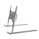 thumbnail image 4 of Soporte de refrigeración para computadora portátil, de aleación de aluminio, altura ajustable, plegable, con almohadilla antideslizante para la escuela y la oficina, 4 of 15