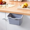 thumbnail image 4 of Garbage Bin Counter Bins Trash Can Kitchen for Kitchens Cabinet Door Mini Kitchen Trashs Bin Garbage Cans Counter Bins Trash Can Kitchen (Beige), 4 of 6