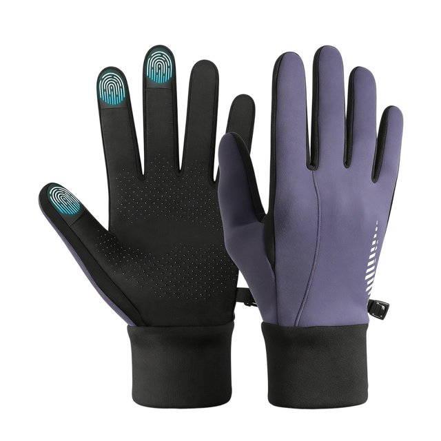 Hearth & Gear Windproof Winter Ski With For Cold Weather Grip Thermal Insulation And Wind Blocking Hand Warmers For Outdoor Sports
