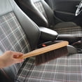 thumbnail image 3 of 2 Pcs Whisk Brooms Small Portable Brush Dust Cleaning Short Hair Wooden Handle Sofa, 3 of 6