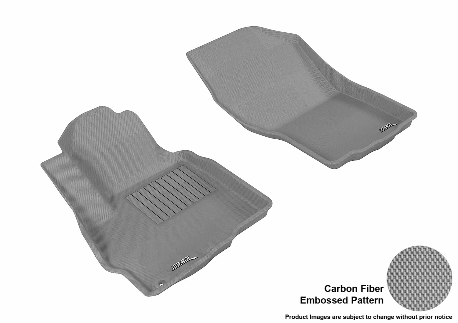 3D MAXpider 20112017 Mitsubishi Outlander Front Row All Weather Floor