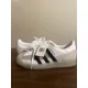 thumbnail image 4 of Adi - das Originals Superstar Mens Shoes Leather Suede ,White Beige Gray, Size 8, 4 of 6