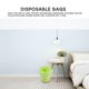 thumbnail image 3 of 100pcs Thickening Garbage Bags Disposable Plastic Rubbish Bag Disposable Biodegradable Flat Mouth Trash Bag for Home Bathroom Kitchen (Green), 3 of 3
