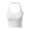 White, variant on Womens Tank Tops with Built in Bras Athletic Halter Tank Tops for Women Tank Top Fitness Workout Running Tops White XL