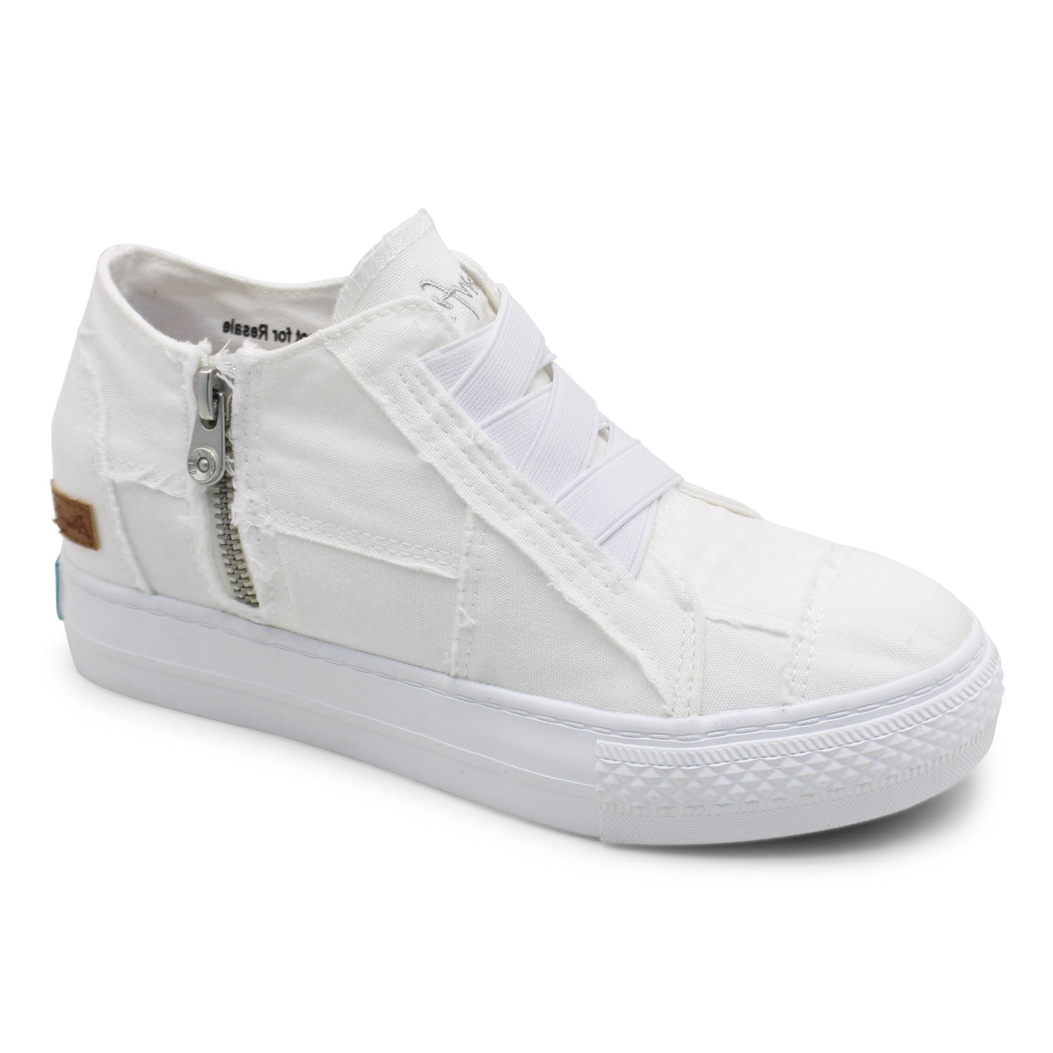 blowfish white high top sneakers