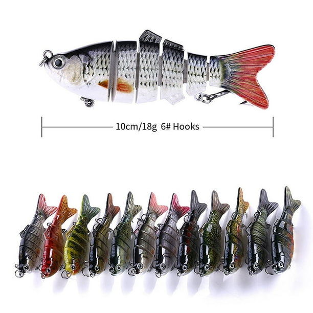 Estink 1 6-Section Fishing Lure Wholesale New Multi-Color Lure