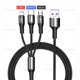 thumbnail image 1 of SuperCharge 3 en 1 Cable USB para Huawei para iPhone 14 13 12 11 Pro 3in1 2in1 Carga rápida 8Pin Micro USB Tipo C Cable para Samsung Tan Jianjun  unisex, 1 of 2
