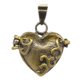 thumbnail image 2 of Medallón de recuerdo de pelo de mascota, joya conmemorativa para la pérdida del pelo de un perro o collar colgante Colgante corazón, 2 of 9