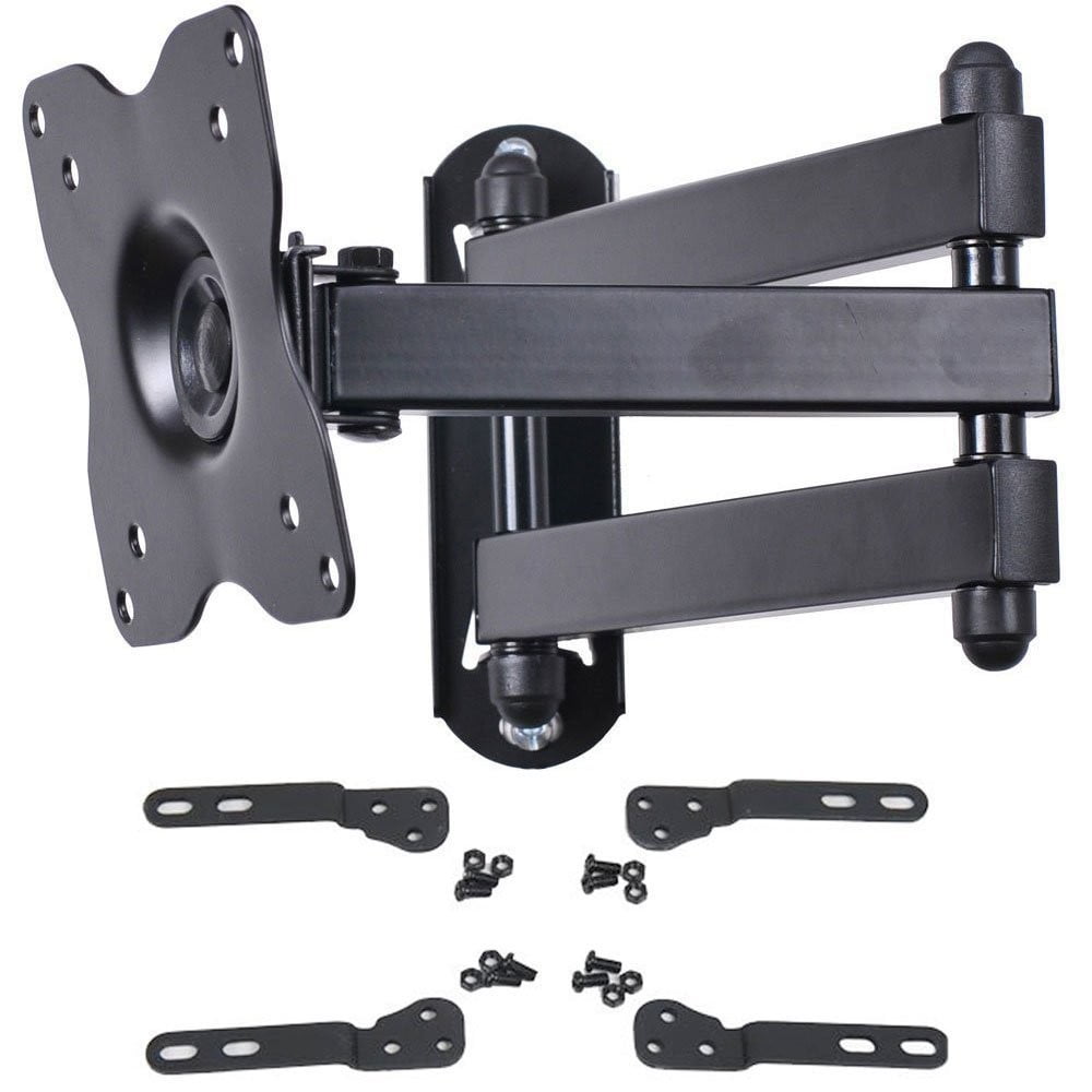 165 lb Capacity 400Ã—200 400Ã—400 MI-2171L Articulating Wall Mount Full Motion LCD TV Bracket with Extendable Swing Out Arm 32 to 65 Inch Compatible with VESA 200Ã—200 Mount-It Black 600Ã—400