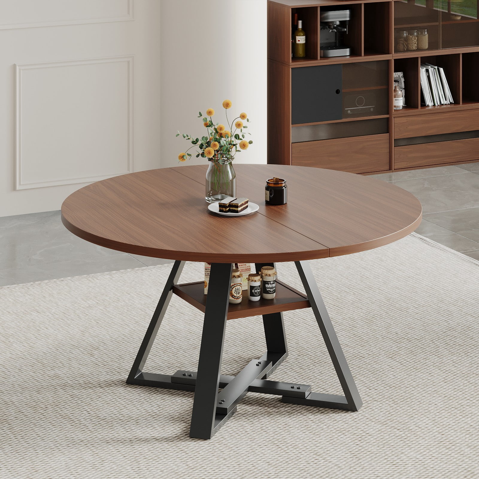 Round Dining Table Boxwood 115cm