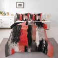 thumbnail image 2 of Erosebridal Abstract Ombre Bedding Sets Twin with Comforter, Geometric Duvet Insert, Watercolor Ink Decor, Reversible 2 Pieces, 2 of 8