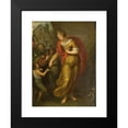 thumbnail image 2 of Frans Francken the Younger 19x24 Black Modern Framed Museum Art Print Titled - Allegory of Generosity, 2 of 5