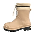 thumbnail image 2 of Bunblic Bottes de Pluie pour Femmes Chaussures de Jardin Résistantes à l'Eau Portatives Antidérapantes Bottes de Pluie Chaussures de Pluie pour Randonnée Camping Backpacking Extérieur m, 2 of 8