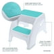 thumbnail image 3 of Taburete Dreambaby Toddler & Me 2 para niños y adultos Aqua, 3 of 8