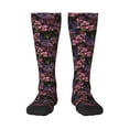 thumbnail image 2 of Lsque Orchids Flowers Printed Crew Socks Men's Women's LightWeight Thin Casual Calf Socks ,Knee High Socks,Cotton Socks, 2 of 9