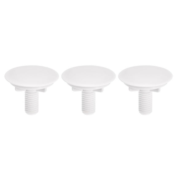 Uxcell Sink Tap Hole Cover plastic, Faucet Hole Cover 3 Packs (0.59 to 1.77 Inch in Diameter)