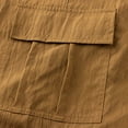 thumbnail image 4 of Aofany Cargo Shorts for Men, 2025 Summer Casual Elastic Waist Drawstring Bermuda Shorts Loose Fit Knee Length Shorts with Multi Pockets, 4 of 5