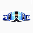 thumbnail image 1 of Gafas De Motocross Parabrisas Para Montar Al Aire Libre Azul/Blanco, 1 of 5