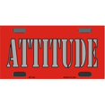 thumbnail image 1 of BP-042 Attitude- Bicycle License Plate, 1 of 1