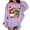 Purple, variant on 67 Sweatshirt Christmas Sweatshirts for Girls (Green 2-3 years)