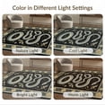 thumbnail image 7 of ODIKA 5'x7' Washable Area Rug Easy Care, Non-Shedding, Pet Friendly, Snake Gothic Moody Symmetrical Mirrored Serpent Coiled Border for Small Living Room, Bedroom, 7 of 7