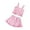 Pink-c, variant on MZXELPRJD Swim Shorts Boys Kids Rainbow Baby Clothes Boy Bikini 2 Piece Swimsuit for 3-14 Bikinis for Teen Girls Kids Bikini