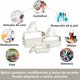 thumbnail image 5 of Neceseres de Maquillaje de Viaje, 3 Paquetes de 3 Tamaños, Organizador Cosmético con Cremallera para Mujer, Resistente al Agua, para Brochas y Accesorios Digitales, 5 of 8