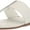 White, variant on Women's Comfortable Chic Shoe Deja Flat Sandal, Black, 6
