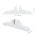 thumbnail image 2 of PTOOTP 2pcs Room Divider Floor Stand with Sleek Design White Solid Wood Support, 2 of 8