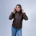 thumbnail image 1 of CHAMARRA ANETTE PIEL BORREGO CAFÉ, 1 of 4