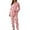 a-Red323122, variant on Women's Pajamas Retro Gingham Print 2 Piece Pajama Set Long Sleeve Button Front Lapel Top Elastic Waisted Pants Comfortable Loungewear Set For Home Wear Classic Pjs