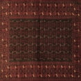 thumbnail image 1 of Ahgly Company Indoor Square Persian Brown Traditional Area Rugs, 8' Square, 1 of 4